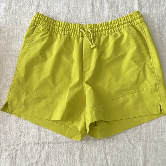 Old Navy Pants - old navy women's XL neon yellow Go H2O water repellant 4.5" inseam shorts Summer